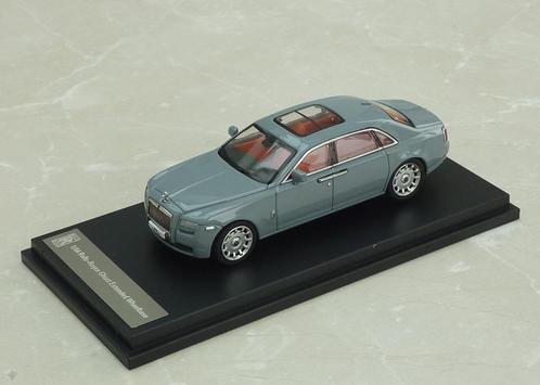 schaal 1-64 2011 Rolls-Royce Ghost Extended Wheelbase zilver, Hobby en Vrije tijd, Modelauto's | Overige schalen, Nieuw, Auto