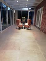 Tafel en stoelen, Huis en Inrichting, Ophalen, Gebruikt, Glas