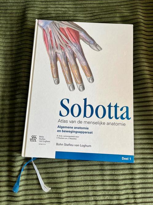 Sobotta - 1 Algemene anatomie en bewegingsapparaat (2011), Boeken, Wetenschap, Zo goed als nieuw, Ophalen