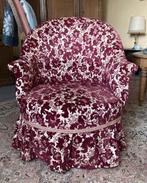Fauteuil crapaud ancien, Maison & Meubles, Fauteuils, Enlèvement, Utilisé