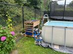 Zwembad met alle toebehoren, Tuin en Terras, Ophalen, Gebruikt, Opzetzwembad