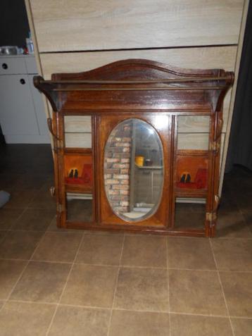 Beau porte-manteau ancien, Enlèvement, Utilisé, Bois