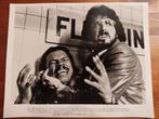 2 zilveren foto's The Night Hawks.Stallone.Rare., Ophalen, Gebruikt