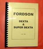 Fordson Dexta Documentation Werkplaatshandboek, Articles professionnels, Enlèvement ou Envoi