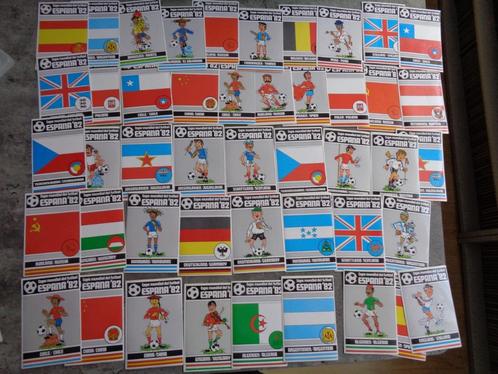 Voetbal XXL stickers FKS WORLD CUP 82 ESPANA 48x, Hobby en Vrije tijd, Stickers en Plaatjes, Zo goed als nieuw, Verzenden