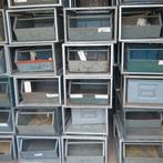 Kist kisten industriele magazijnbakken decoratie, Antiek en Kunst, Ophalen of Verzenden