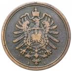 Duitsland 1 pfennig, 1887 Muntteken "A" - Berlijn, Duitsland, Ophalen of Verzenden, Losse munt