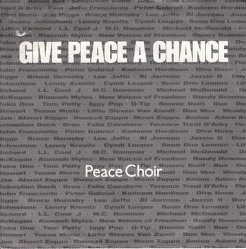 Give peace a chance van Peace Choir  beschikbaar voor biedingen