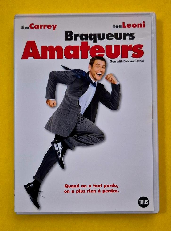 DVD du film Braqueurs amateurs - Jim Carrey V2, Cd's en Dvd's, Dvd's | Komedie, Gebruikt, Actiekomedie, Alle leeftijden, Ophalen of Verzenden