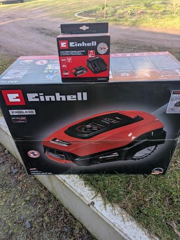 Robotmaaier Einhell + charger, Enlèvement, Neuf