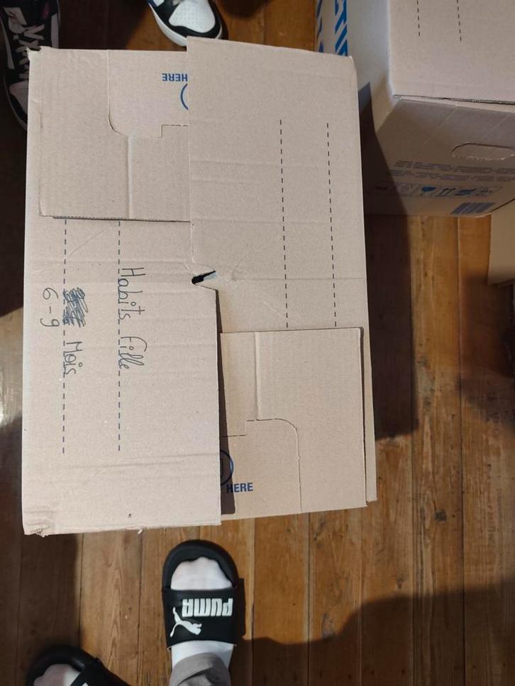 Vêtements filles 6-9 mois, Kinderen en Baby's, Kinderkleding | Overige, Gebruikt, Ophalen