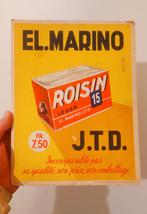 1949 El Marino tabak reclame bord, Verzamelen, Ophalen of Verzenden