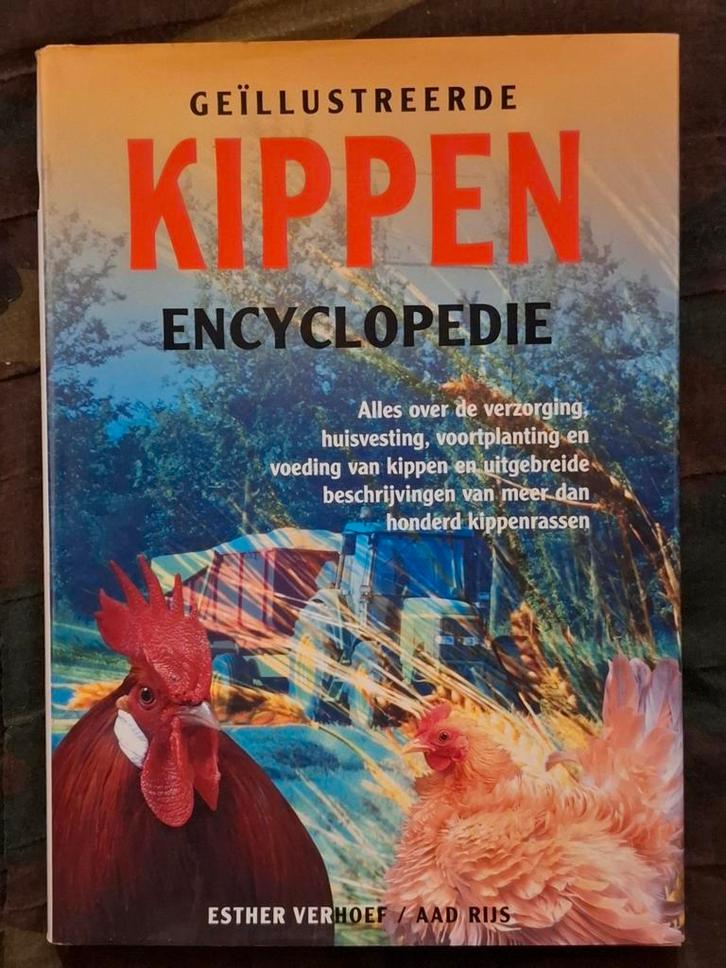 Esther Verhoef - Geillustreerde kippen encyclopedie, Boeken, Dieren en Huisdieren, Ophalen of Verzenden