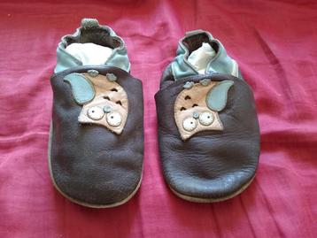 Chaussons Bobux Soft-sole, taille 2XL, Garçon ou Fille, Enlèvement ou Envoi, Bobux, Utilisé