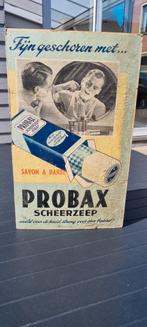 Probax kartonnen reclamejaar 30, Ophalen of Verzenden, Gebruikt