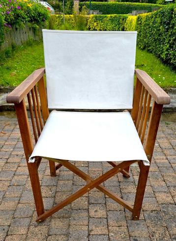 Vintage regisseursstoel, jaren 50 beschikbaar voor biedingen