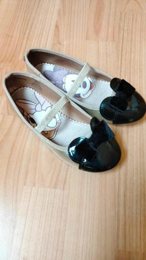 ballerina schoenen maat 31 H & M goud zwart, Kinderen en Baby's, Kinderkleding | Schoenen en Sokken, Zo goed als nieuw, Schoenen