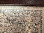 18 eeuwse kaart Sommersetshire, Livres, Atlas & Cartes géographiques, Enlèvement, Royaume-Uni, Carte géographique