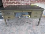 Vintage metalen bureau, Antiek en Kunst, Ophalen