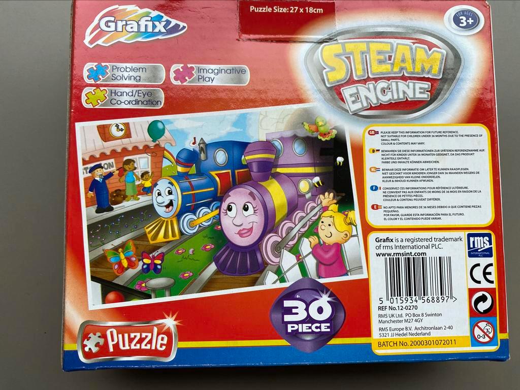 Puzzle fille 3 ans et plus - Grafix