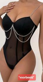 NIEUWE sexy lingerie body "L", Kleding | Dames, Ophalen of Verzenden, Zwart, Body of Korset