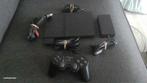 Playstation 2 slimline met toebehoren, Games en Spelcomputers, Spelcomputers | Sony PlayStation 2, Verzenden, Zo goed als nieuw