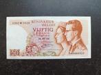 50 francs Boudewijn (kestens) als nieuw!!, Postzegels en Munten, Los biljet, Ophalen of Verzenden