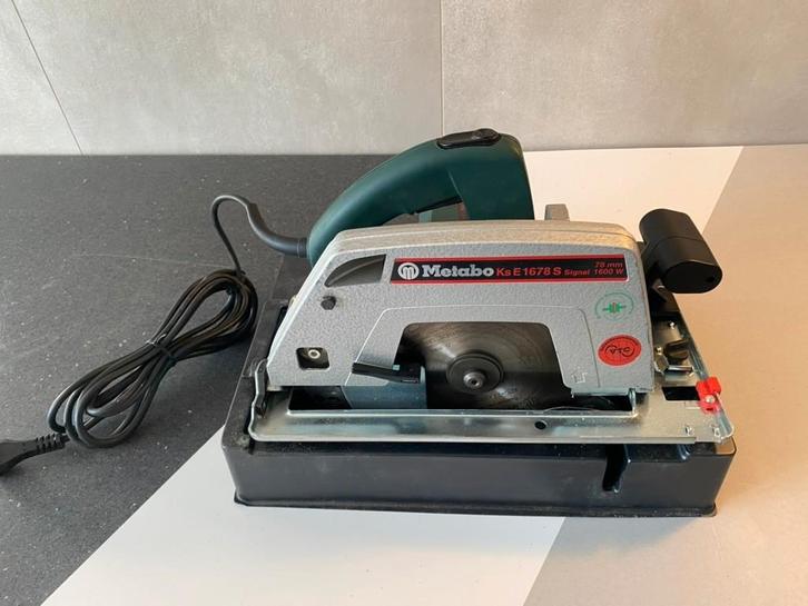 Metabo scie circulaire portative filaire, Bricolage & Construction, Outillage | Scies mécaniques, Comme neuf, Scie circulaire