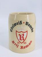 Brouwerij Roman Oudenaarde edelweiss Voorde Ninove kroes, Collections, Marques de bière, Comme neuf, Enlèvement ou Envoi