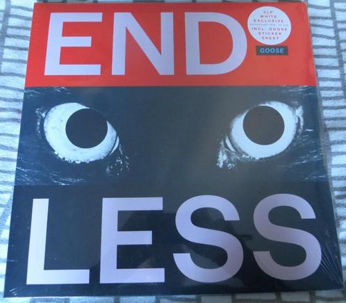 GOOSE ENDLESS - EXCLUSIVE DOUBLE WHITE VINYL LP + STICKERS, Cd's en Dvd's, Vinyl | Overige Vinyl, Nieuw in verpakking, 12 inch