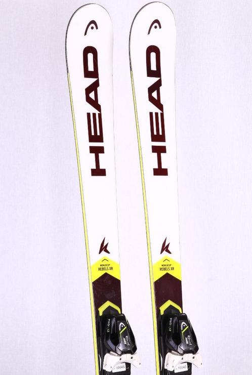 SKIS HEAD WORLDCUP REBELS XR 160 cm, cerise, sandwich WC, Sports & Fitness, Ski & Ski de fond, Utilisé, Skis, Autres marques, Carving