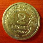 Pièce monnaie FRANCE - 2 francs - 1939, Envoi, Monnaie en vrac, France