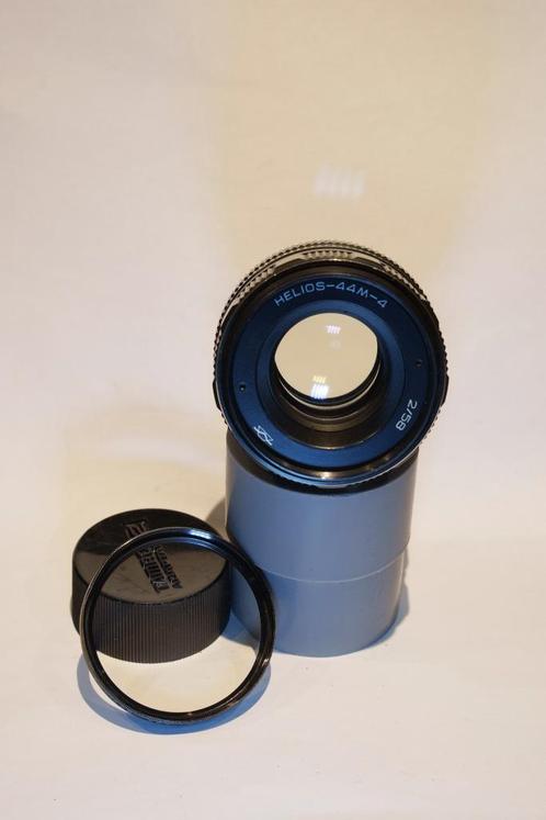 Helios 44M-4, 58 mm f/2  roterende bokeh + UV-filter, Audio, Tv en Foto, Fotocamera's Analoog, Zo goed als nieuw, Spiegelreflex