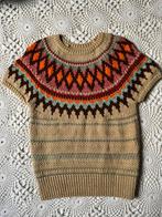 Polo Ralph Lauren – Fair Isle short-sleeve knit (XS), Beige, Ophalen of Verzenden, Zo goed als nieuw, Ralph Lauren