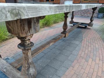 Table de jardin en bois massif xxxl LIVRAISON GRATUITE, Enlèvement ou Envoi, Comme neuf