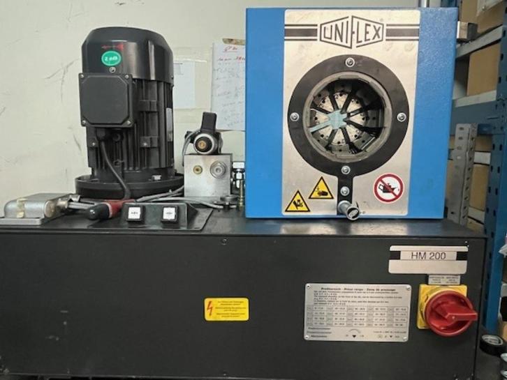 Slangenpers + persbekken en koppelingen, Doe-het-zelf en Bouw, Gereedschap | Handgereedschap, Gebruikt, Ophalen