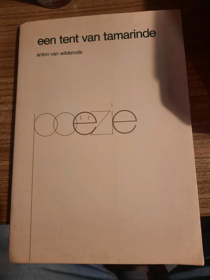 gesigneerd boek 'Een tent van tamarinde' Anton V. Wilderode, Boeken, Gedichten en Poëzie, Zo goed als nieuw, Eén auteur, Ophalen of Verzenden