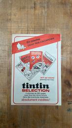 Bon de commande d'étain Tintin - Catalogue, Comme neuf, Enlèvement ou Envoi