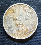 1 franc VL 1909 (Th sans point) - Léopold II, Timbres & Monnaies, Monnaie en vrac, Argent, Argent, Envoi