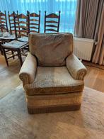 Gratis vintage zetel, Huis en Inrichting, Ophalen, Gebruikt, Minder dan 75 cm, Vintage