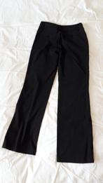 Lange zwarte broek maat small met ribbelmontuur, Vêtements | Femmes, Comme neuf, Taille 36 (S), Noir, Enlèvement ou Envoi