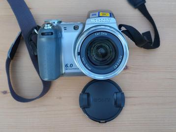 Appareil photos Sony Cybershot DSC-H2 avec boite et pochette beschikbaar voor biedingen