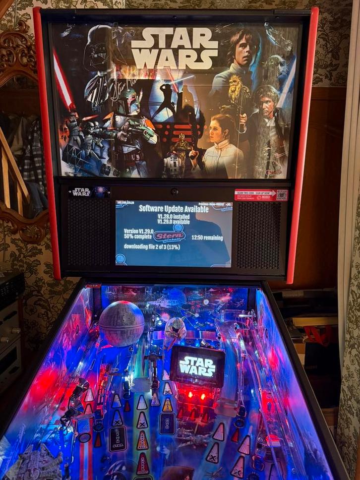 Flipper Star Wars (Stern) -170 parties jouées, Verzamelen, Automaten | Flipperkasten, Zo goed als nieuw, Elektronisch, Flipperkast