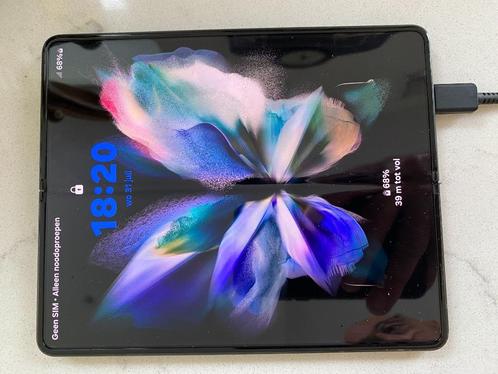 Samsun Galaxy Z fold 3 512 GB green, Telecommunicatie, Mobiele telefoons | Samsung, Zo goed als nieuw, Galaxy Z Fold, 512 GB, Touchscreen