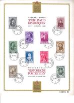 Historische portretten, Postzegels en Munten, Ophalen of Verzenden, Gestempeld, 1e dag stempel