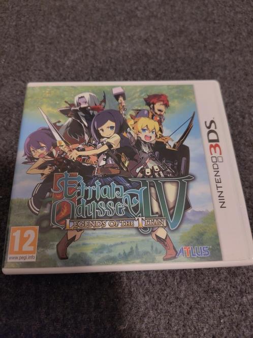 Etrian Odyssey IV: Legends Of The Titan 3DS game, Games en Spelcomputers, Games | Nintendo 2DS en 3DS, Zo goed als nieuw, Role Playing Game (Rpg)