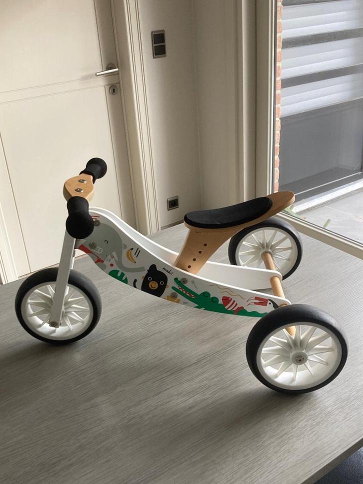 Houten loopfiets "kinderfeets", verstelbaar. Perfecte staat, Kinderen en Baby's, Speelgoed | Buiten | Voertuigen en Loopfietsen
