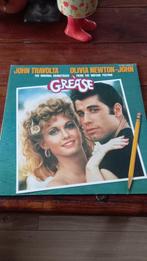 vinyl 33T bande original du film "grease" 2 vinyles, Cd's en Dvd's, Ophalen, 1980 tot 2000, Zo goed als nieuw