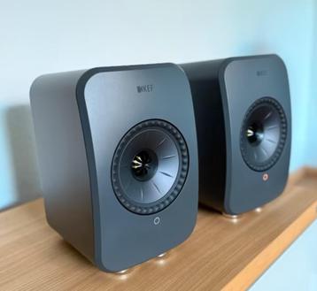 KEF LSX II LT actieve speakers (grijs) - nieuw beschikbaar voor biedingen