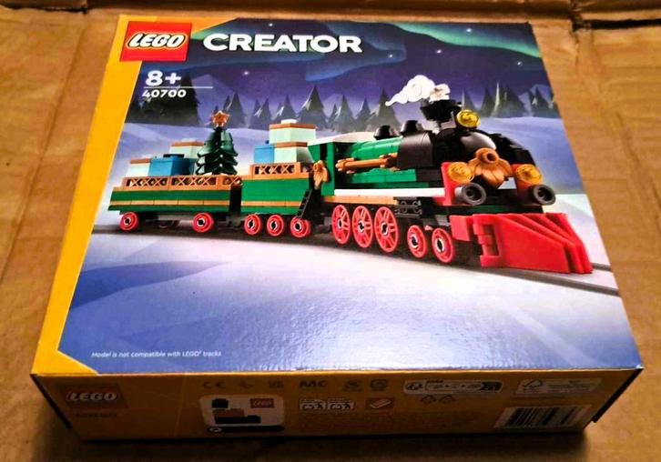 Lego 40700 Le train des fêtes de Noël et d'hiver, Enfants & Bébés, Jouets | Duplo & Lego, Neuf, Lego, Ensemble complet, Enlèvement ou Envoi